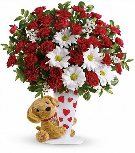 Send a Hug I Ruff You with Teddy Bear