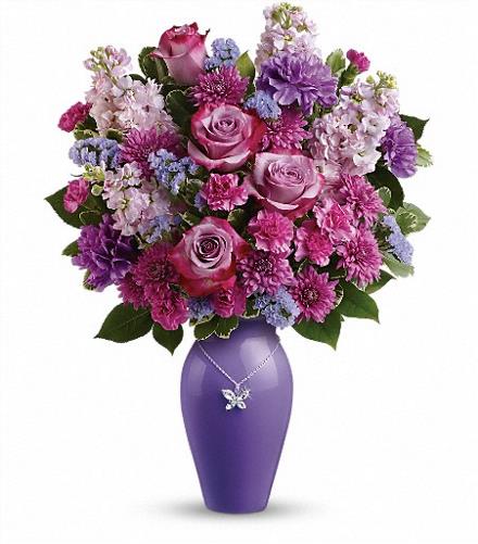 Teleflora's Roses And Butterflies Bouquet