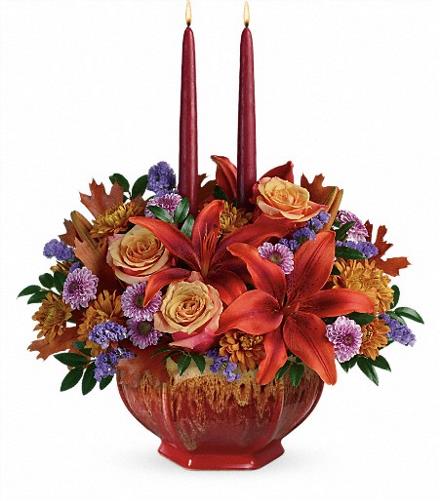 Autumn Ablaze Centerpiece Teleflora - BF4009