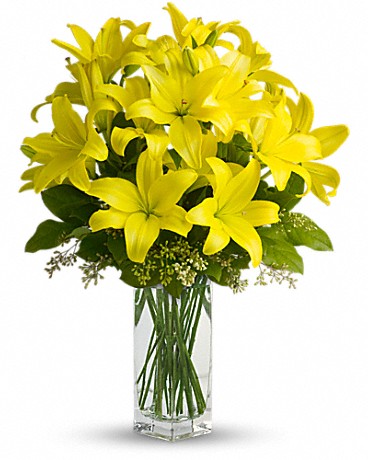 Lily Sunshine witgh Vase - BF6110