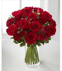 Valentines Day Flowers - The FTD Red Romance Rose Bouquet - B23-4375 Photo of The FTD Red Romance Rose Bouquet - B23-4375