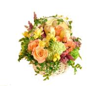 Wicker Basket Flowers - Nurturing Design - Nurturing Therapy Photo of Nurturing Design - Nurturing Therapy
