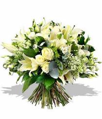 Fresh Cut Flower Bouquets - Hand Tied Gift Wrapped Euro Style - XY1 Photo of Hand Tied Gift Wrapped Euro Style - XY1