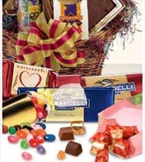 Send Spring Flowers Online - Candy and Chocolate Basket - EO-6050 Photo of Candy and Chocolate Basket - EO-6050