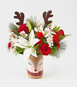 Christmas Flowers Budget - Happiest Holidays Bouquet FTD C8 - 14-C8 Photo of Happiest Holidays Bouquet FTD C8 - 14-C8
