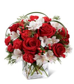 Christmas Flowers Budget - Holiday Hopes Bouquet by FTD - B14-4965 Photo of Holiday Hopes Bouquet by FTD - B14-4965