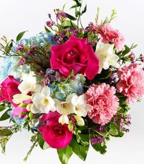 Fresh Cut Flower Bouquets - Pastel Mixed Cut Bouquet No Vase - BF2947 Photo of Pastel Mixed Cut Bouquet No Vase - BF2947