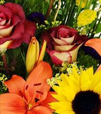Fresh Cut Flower Bouquets - Fall Flowers and Colors Florist Designed Bouquet - 2952 Photo of Fall Flowers and Colors Florist Designed Bouquet - 2952