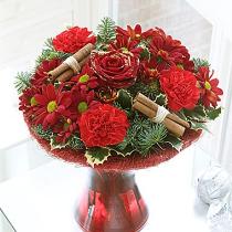 International Destinations - Christmas Perfect Flowers Vased - 500198 Photo of Christmas Perfect Flowers Vased - 500198