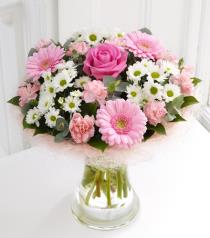 Floral Vase Arrangements - Pink Perfect Gift - 500069 Photo of Pink Perfect Gift - 500069