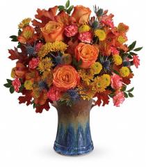 Fall Flowers and Plants - Teleflora's Harvest Fields Bouquet - T14T205 Photo of Teleflora's Harvest Fields Bouquet - T14T205