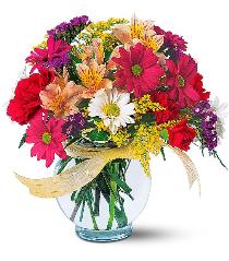 Deliver Flowers - Joyful and Thrilling Flowers Vased - TF121-2 Photo of Joyful and Thrilling Flowers Vased - TF121-2