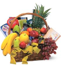 Halloween Gifts - Gourmet Fruit Basket - TF155-1 Photo of Gourmet Fruit Basket - TF155-1