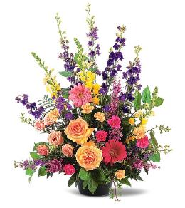 Traditional Funeral Tributes - Most Memorable Flowers - TF183-1 Photo of Most Memorable Flowers - TF183-1