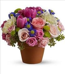 Flower Arrangements for Easter - Spring Sonata - T147-1 Photo of Spring Sonata - T147-1