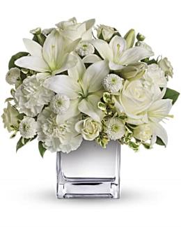 Sympathy Flower Delivery - Peace and Joy by Teleflora - T408-2 Photo of Peace and Joy by Teleflora - T408-2