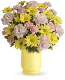 Flower Arrangements for Easter - Telelflora's Bright Day Bouquet - TEV24-5 Photo of Telelflora's Bright Day Bouquet - TEV24-5
