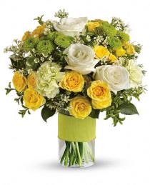 Vase Arrangements - Your Sweet Smile by Teleflora - TEV11-1 Photo of Your Sweet Smile by Teleflora - TEV11-1