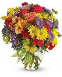 Vase Arrangements - Make a Wish with Vase - TEV13-6 Photo of Make a Wish with Vase - TEV13-6