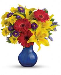 Vase Arrangements - Teleflora's Summer Daydream Bouquet - TEV31-4 Photo of Teleflora's Summer Daydream Bouquet - TEV31-4