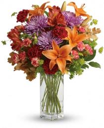 Vase Arrangements - Fall Brights Bouquet by Teleflower - TFL06-2 Photo of Fall Brights Bouquet by Teleflower - TFL06-2