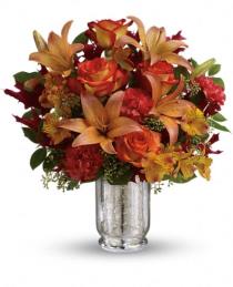 Thanksgiving Decorations - Fall Blush Bouquet by Teleflora - TFL08-1 Photo of Fall Blush Bouquet by Teleflora - TFL08-1