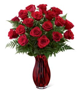 FTD Valentines Day Flower Bouquets - FTD In Love with Red Roses Bouquet - 14-V7 Photo of FTD In Love with Red Roses Bouquet - 14-V7