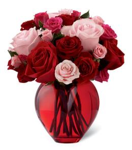 FTD Valentines Day Flower Bouquets - My Heart to Yours Rose Bouquet by FTD - 15-V4 Photo of My Heart to Yours Rose Bouquet by FTD - 15-V4