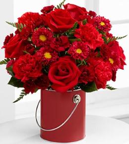 Valentines Day Flowers - FTD Red Color Your World - PCR Photo of FTD Red Color Your World - PCR