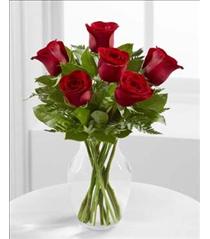 Yellow Roses - FTD Simply Enchanting Rose Bouquet - E4-4822 Photo of FTD Simply Enchanting Rose Bouquet - E4-4822