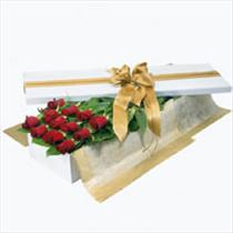 International Destinations - Red Roses Boxed or Gift Wrapped - IC-323 Photo of Red Roses Boxed or Gift Wrapped - IC-323