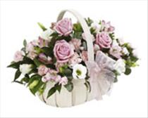 International Destinations - Baby Girl Basket - 482409 Photo of Baby Girl Basket - 482409