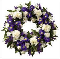 International Destinations - Blue and White Classic Selection Wreath - 482809 Photo of Blue and White Classic Selection Wreath - 482809