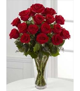FTD Valentines Day Flower Bouquets - The FTD Red Roses Vased - S14-4305 Photo of The FTD Red Roses Vased - S14-4305