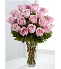 Pink Roses - The FTD Pink Rose Bouquet Vased - S21-4304 Photo of The FTD Pink Rose Bouquet Vased - S21-4304