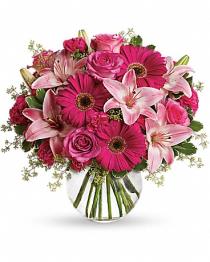 Order Flowers in Vase - A Little Pink Me Up - T10-3 Photo of A Little Pink Me Up - T10-3