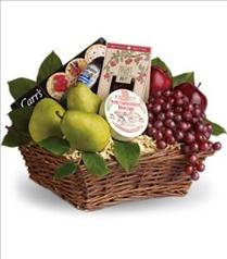 Gift Baskets Fruit Gourmet - Delicious Delights Basket - T107-2 Photo of Delicious Delights Basket - T107-2