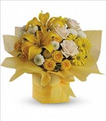 Birthday Floral Arrangements - Teleflora's Sunshine Surprise - T10J230 Photo of Teleflora's Sunshine Surprise - T10J230
