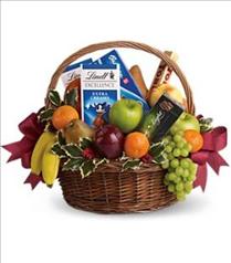 Gift Baskets Fruit Gourmet - Fruits and Sweets Basket - T135-2 Photo of Fruits and Sweets Basket - T135-2