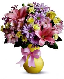 Birthday Floral Arrangements - Teleflora's Simply Sweet - T18-1 Photo of Teleflora's Simply Sweet - T18-1