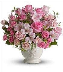 Flower Arrangements for Easter - Teleflora's Pink Potpourri Bouquet - T210-1 Photo of Teleflora's Pink Potpourri Bouquet - T210-1