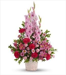 Traditional Funeral Tributes - Heavenly Heights Bouquet - T221-4 Photo of Heavenly Heights Bouquet - T221-4