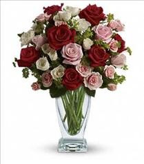 50th Anniversary Flower Arrangements - Cupid's Creation by Teleflora - T6-1 Photo of Cupid's Creation by Teleflora - T6-1