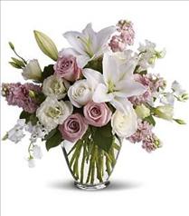 Floral Vase Arrangements - Romantic Very Sweet - T9-1 Photo of Romantic Very Sweet - T9-1
