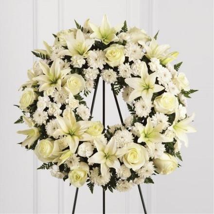Photo of flowers: Treasured Tribute Wreath